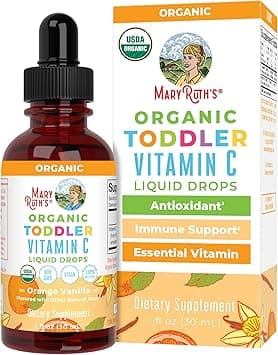 MaryRuth Organics Vitamin C Supplement for Kids | USDA Vitamin C Liquid Drops for Kids Ages 1-3 | Vitamin for Immune Support & Overall Health | Vegan | Non-GMO | Gluten Free | 1 Fl Oz - Amazon.ae Price Tracker