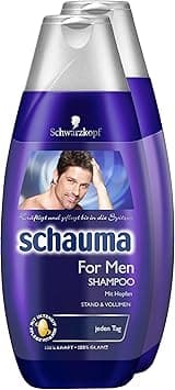 Schauma For Men Shampoo Pack of 2 (2 x 400 ml) - Amazon.ae Price Tracker