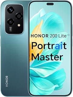 HONOR 200 Lite, 5G Dual SIM, 8GB RAM + 256GB ROM, 6,7” Anti-Drop AMOLED Display, 108MP Triple Rear Camera, Cyan Lake - UAE Version , 1 Year Official Warranty - Amazon.ae Price Tracker