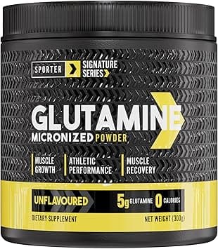 Sporter L-Glutamine Powder – 300g | 5g Pure Micronized Glutamine Per Serving | Muscle Recovery & Immune Support | Unflavored & Easy to Mix | Post-Workout Supplement - Amazon.ae Price Tracker