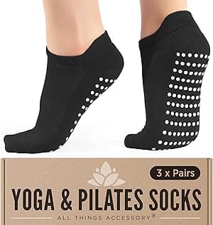 All Things Accessory womens 3 Pack Grip Socks Grip Socks - Amazon.ae Price Tracker