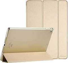ProCase Smart Case for iPad 9.7 Inch iPad 6th/5th Generation Case 2018 2017(Model: A1893 A1954 A1822 A1823), Ultra Slim Lightweight Stand Case with Translucent Frosted Back Cover -Gold - Amazon.ae Price Tracker