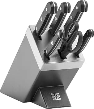 Zwilling Gourmet 1002455 Self-Sharpening Knife Block 7 Pieces Grey - Amazon.ae Price Tracker