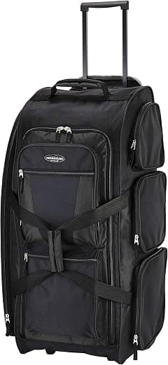 Travelers Club Xpedition 30 Inch Rolling Multi-Pocket Upright Duffel - Amazon.ae Price Tracker