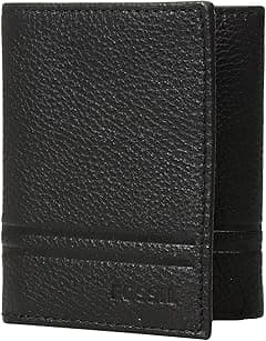 Fossil Men's Leather Trifold Wallet - Amazon.ae Price Tracker