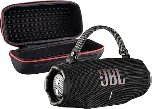 JBL Charge 6 Portable Bluetooth Speaker (Black) | IP68 Waterproof, DustProof, and DropProof, Outdoor Wireless Audio |28Hrs Playtime + Travel Case Bundle - Amazon.ae Price Tracker