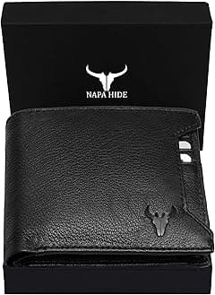 NAPA HIDE Men Leather wallet for Men Men's Wallet - Amazon.ae Price Tracker