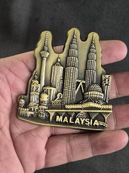 DT DECTONE Regular Metal Fridge Magnet, Malaysia 3D Metal Magnet for Fridge, Study Table, Office Desk, Ideal Gift, Best Home Decor Item for Travel Enthusiasts 6 X 7 CM, Pack of 1 - Amazon.ae Price Tracker
