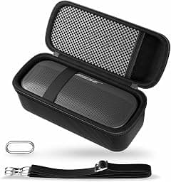 ProCase Portable Travel Carrying Case for Bose SoundLink Flex 2nd & 1st Generation, Hard Protective Travel Case for Wireless Speaker and Accessories Cable Charger with Mesh Pocket -Black - Amazon.ae Price Tracker