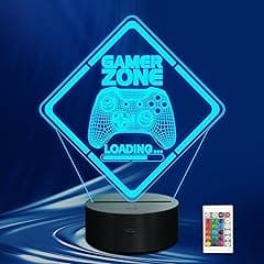 NALACAL Gamepad 3D Illusion Night Light - LED Lamp with 16 Colors, Touch and Remote Control - Ultimate Gamer Gift for Teens, Men, and Boys - Stylish Game Room Decor - Amazon.ae Price Tracker