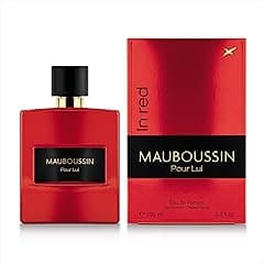 Mauboussin - Pour Lui In Red 100ml (3.3 Fl Oz) - Eau de Parfum for Men - Woody & Spicy Scents - Amazon.ae Price Tracker
