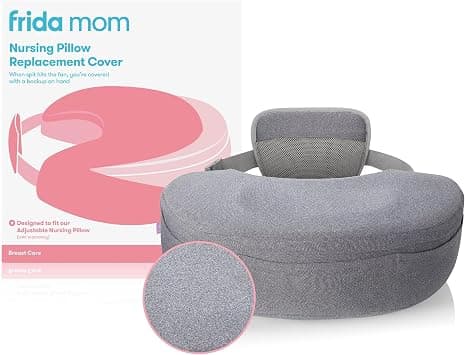 Frida Mom Nursing Pillow Cover, Easy-to-Clean Replacement Cover, Soft Fabric, Machine Washable, Gray - Amazon.ae Price Tracker