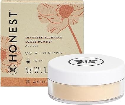 Honest Beauty Invisible Blurring Loose Powder | VEGAN | Blur, Mattify & Set Makeup, Beige, 0.56 oz - Amazon.ae Price Tracker