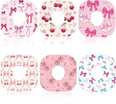 Geiserailie 36 Pcs Adhesive Patches Compatible with Dexcom G7 Waterproof CGM Over Patch with Hole Bowknot Pattern Sensor Covers Compatible with Dexcom G7 Stickers Sweatproof Breathable CGM Patches - Amazon.ae Price Tracker