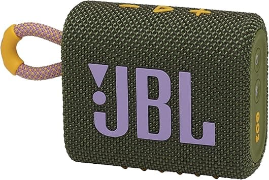 JBL Go 3 - Portable Mini Bluetooth Speaker, big audio and punchy bass, IP67 waterproof and dustproof, 5 hours of playtime, speaker for home, outdoor and travel (Green) - Amazon.ae Price Tracker