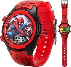 Accutime Kids Marvel Spider-Man Digital Quartz Plastic Watch for Boys & Girls with LCD Display - Amazon.ae Price Tracker