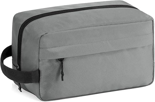 Vorspack Travel Toiletry Bag for Men - Hanging Toiletries Bag Water Resistant Travel Bag for Toiletries Accessories, Grey, Medium - Amazon.ae Price Tracker