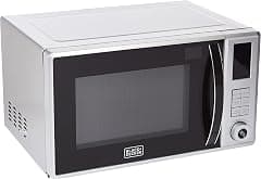 Black & Decker 800W 23 Liter Combination Microwave Oven With Grill, Silver - Mz2310Pg"Min 1 year manufacturer warranty" - Amazon.ae Price Tracker