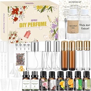 JUYRLE Perfume Making Kit- DIY Roller Perfume Making Kits for Women, Make Your Own Scent with Essential Oil, Bottle, Roller Fragrance Set, Fragrance Gifts for Women Girls - Amazon.ae Price Tracker