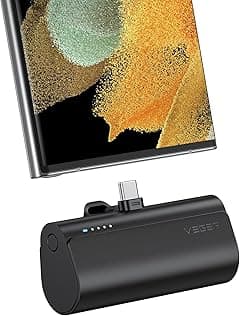 VEGER Mini Portable Charger 5000mAh, 20W PD Fast Charging USB C Small Power Bank Battery Pack for Samsung Galaxy S22, S21, S20, S10, S9, Pixel, Moto, LG, Oculus Quest, Android - Black - Amazon.ae Price Tracker