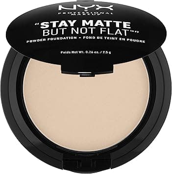 NYX PROFESSIONAL MAKEUP Stay Matte But Not Flat Powder Foundation, Nude - Amazon.ae Price Tracker