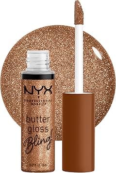 NYX PROFESSIONAL MAKEUP Butter Gloss Bling Lip Gloss, Non Sticky and Shiny Vegan Lip Makeup - Shimmer Down - Amazon.ae Price Tracker