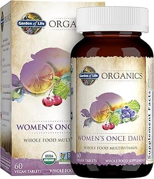 Garden of Life Multivitamin For Women - Mykind Organic Women's Once Daily Whole Food Vitamin Supplement, Vegan, 60 Count Tablets Packaging May Vary - Amazon.ae Price Tracker