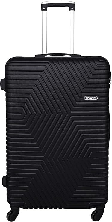 Lightweight Luggage Checked Bag- Durable Hard Shell 32 Inches Carry upto 40kg Suitcase for Unisex Travel | ABS Extra Large Hard with Spinner Wheels 4 (32 Inch (82 cm), Black) - Amazon.ae Price Tracker