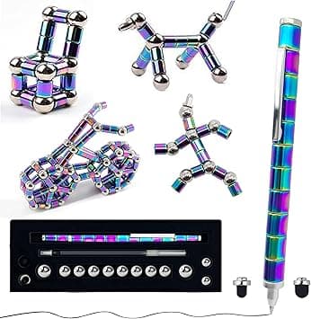 Fidget Pen, Decompression Magnetic Pen, Cool Fidget Toys for Stress and Anxiety Relief, Sensory Toys Best Gifts for Teenage Boys, Ideal Gift for 8-13 Years Old, Novelty Gifts for Teen and Adults - Amazon.ae Price Tracker