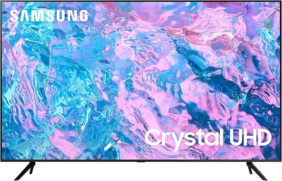 SAMSUNG Smart TV, Crystal UHD 4K, CU7000, 55 Inch, Black, 2023, Crystal Processor 4K, PurColor, Smart Hub, UA55CU7000UXZN - Amazon.ae Price Tracker