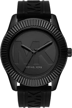 Michael Kors - Maddye Analog Quartz Watch with Black Silicone Strap for Women MK6801 - Amazon.ae Price Tracker