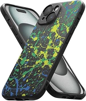 Ringke Onyx Compatible with iPhone 15 Case Cover Rugged Flexible Durable Anti-Slip TPU Protection Shockproof iPhone 15 Back Cover - Action Painting - Amazon.ae Price Tracker