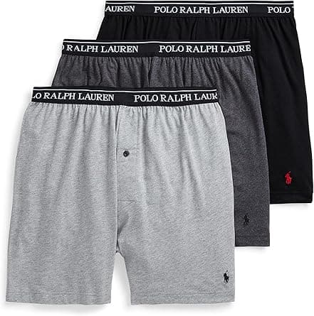 Polo Ralph Lauren Men's Classic Fit Knit Boxers 3 Pack - Amazon.ae Price Tracker