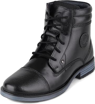 Red Chief Men's Outdoor Boots – Rugged Leather Lace-Up with Padded Collar & Anti-Slip Sole | Durable, Comfortable & Stylish | Ideal for Trekking, Work & Daily Wear | RC3771 - Amazon.ae Price Tracker