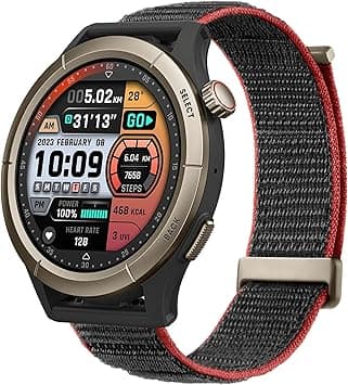 Amazfit Cheetah Pro 47mm Running Sports Smart Watch with Dual-Band GPS, Route navigation, Offline Maps, Training Template, 1.45'' AMOLED Display, 14-Day Battery Life, Heart Rate & Sleep Monitoring - Amazon.ae Price Tracker