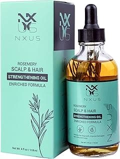 NXUS 118 ml Large Rosemary Oil for Hair Growth, Stop Hair Fall & Receding Hairline - Scalp Strengthening Oil, 100% Organic & Natural - Amazon.ae Price Tracker