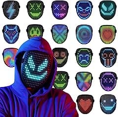 QAQ - LED Gesture Detecting Mask, Cool Toys Gifts for Teens, Cool Mask for Halloween Costumes, Costumes Costumes - Amazon.ae Price Tracker
