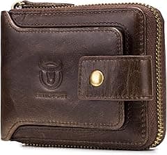 LUKZIJAES Genuine Leather Wallet for Men RFID Blocking Slim Bifold Front Pocket Wallets - Amazon.ae Price Tracker
