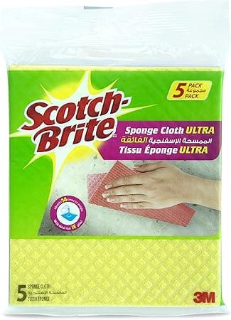 Scotch Brite Sponge Cloth Ultra 5pcs - Amazon.ae Price Tracker