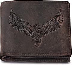 Urban Forest Zeus Vintage Brown Leather Bi-Fold Wallet for Men, 6 Card Slot - Amazon.ae Price Tracker
