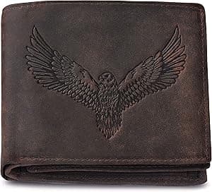 Urban Forest Zeus Vintage Brown Leather Bi-Fold Wallet for Men, 6 Card Slot - Amazon.ae Price Tracker