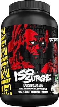 MUTANT ISO SURGE | Gourmet hardcore protein formula - whey protein Isolate powder, low carb, low fat, digestive enzyme boosted - Cookies & Cream - 727 g - Amazon.ae Price Tracker