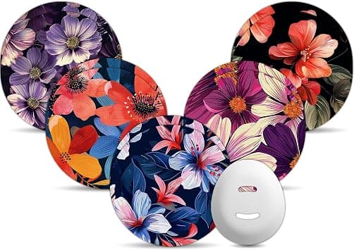 Dexcom G7 & Stelo Adhesive Patches, 10-Pack Bump-Proof Hard Cap, Flower - Amazon.ae Price Tracker