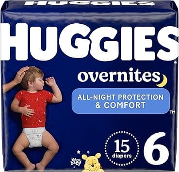 Huggies Overnites Diaper Size 6 - Amazon.ae Price Tracker