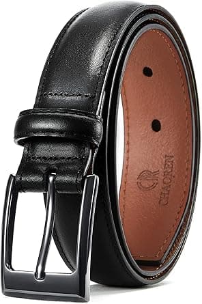 CHAOREN Mens Belts Leather 1 1/8" for Gift Men - Perfect Companion to Mens Dress Shoes - Amazon.ae Price Tracker