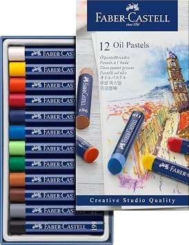 Faber-Castell Goldfaber Creative Studio Oil Pastel 12-Piece Set - Amazon.ae Price Tracker