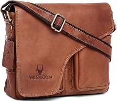 WildHorn Men Leather Messenger Bag Luggage- Messenger Bag (pack of 2) - Amazon.ae Price Tracker