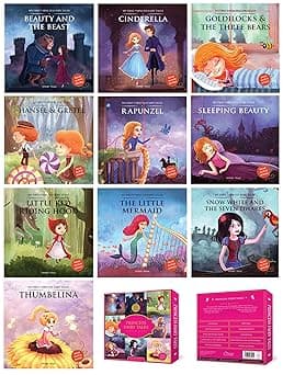 Princess Fairy Tales Boxset : A Set of 10 Classic Children Fairy Tales (Abridged and Retold) - Amazon.ae Price Tracker