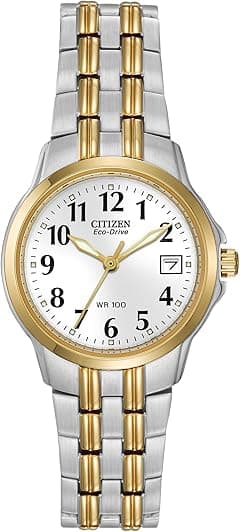 Citizen Watches EW1544-53A Eco-Drive Silhouette Sport Two-Tone Watch, Two-Tone, One Size, EW1544-53A Eco-Drive Silhouette Sport Two-Tone Watch - Amazon.ae Price Tracker