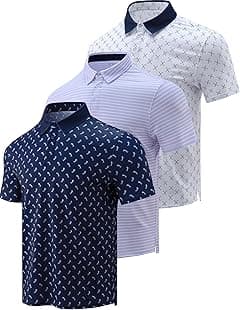 Liberty Imports mens Golf Shirts With Pockets Polo Shirt - Amazon.ae Price Tracker